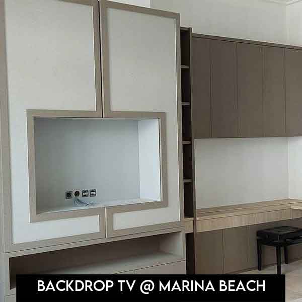 Backdrop TV Marina Beach